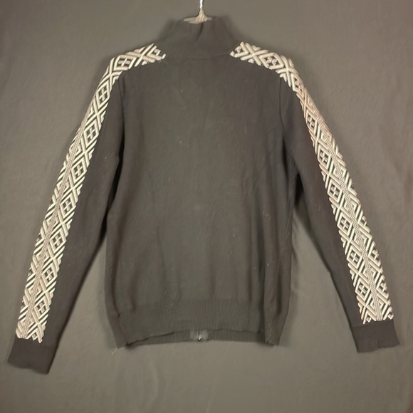 Lauren Ralph Lauren Activewear mock neck cardigan zipper closure sweater size M - Picture 2 of 10